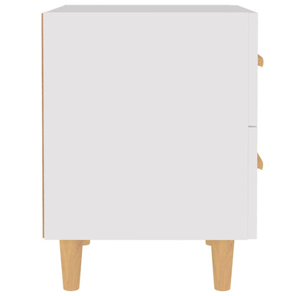 Comodini 2 pz Bianchi 40x35x47,5 cm