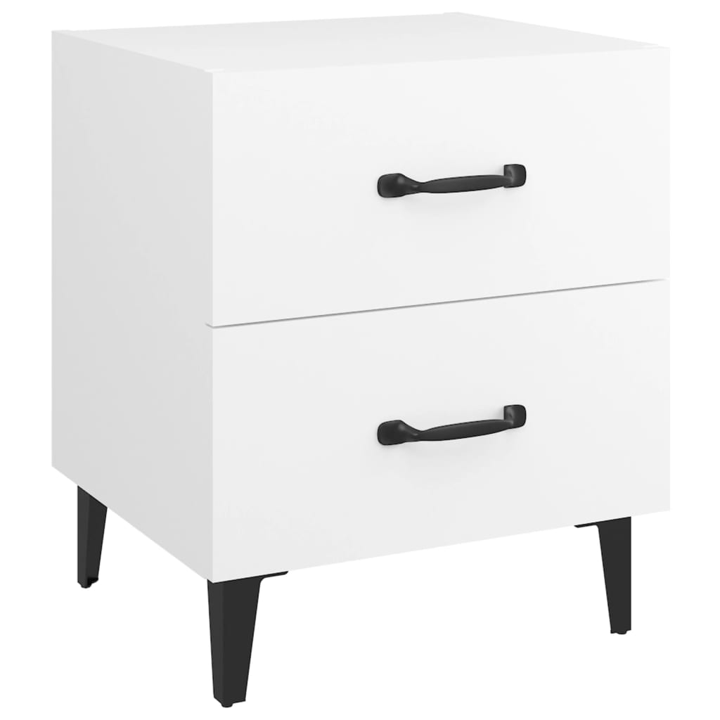 Comodino Bianco 40x35x47,5 cm