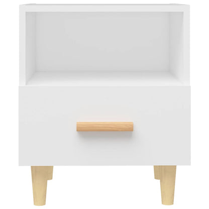 Comodini 2 pz Bianchi 40x35x47 cm