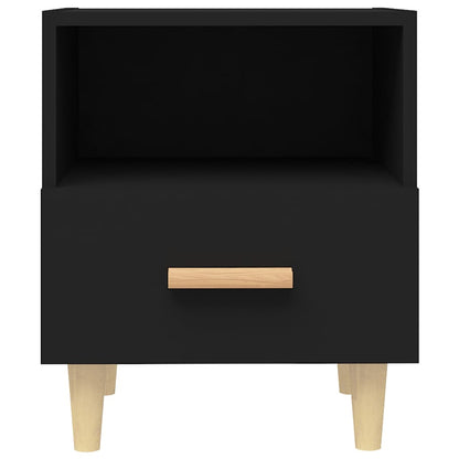 Comodini 2 pz Neri 40x35x47 cm