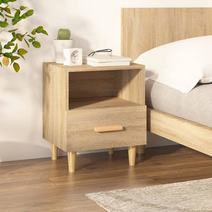 Comodino Rovere Sonoma 40x35x47 cm