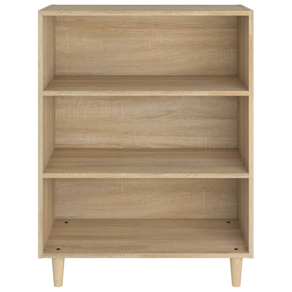 Credenza Rovere Sonoma 69,5x32,5x90 cm in Legno Multistrato