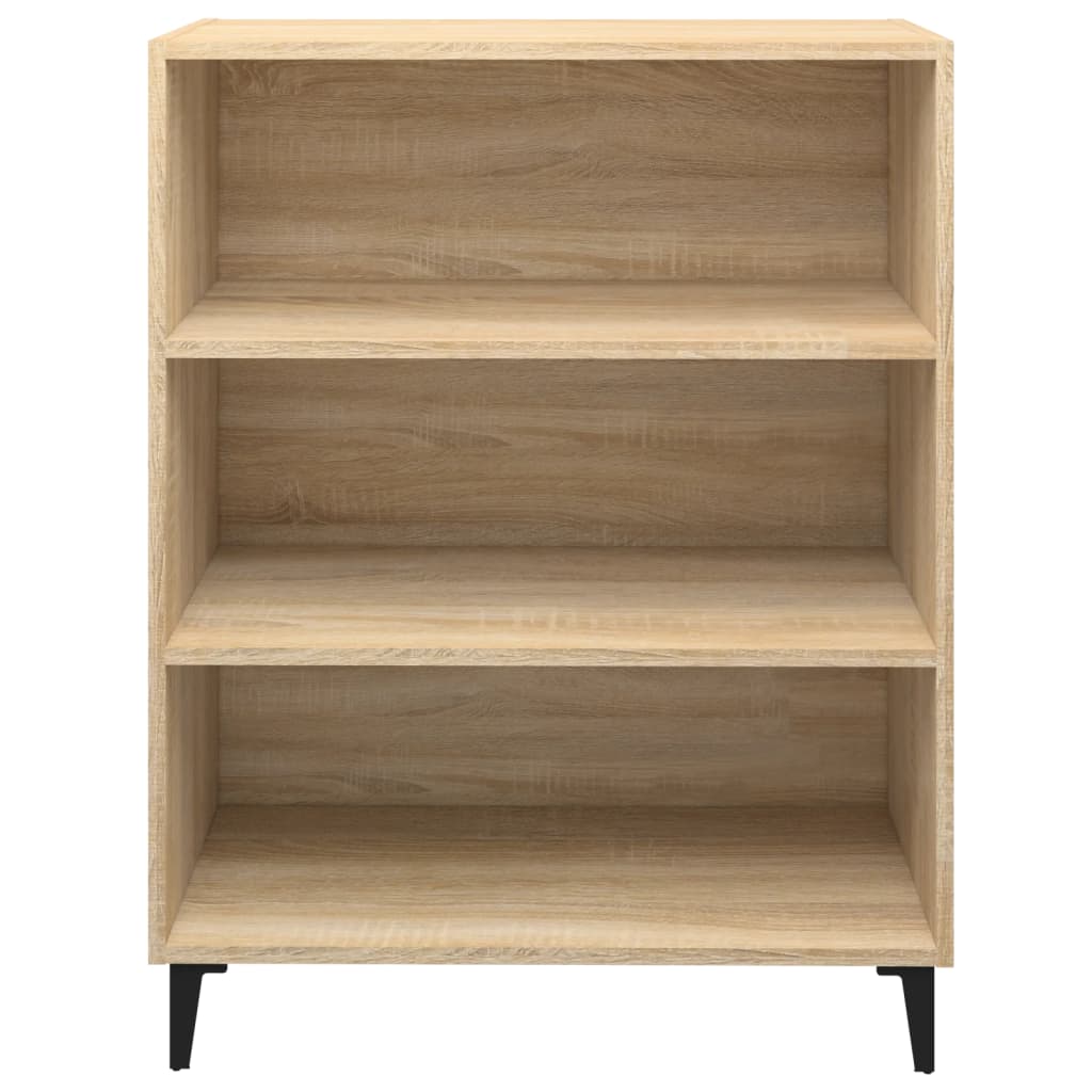 Credenza Rovere Sonoma 69,5x32,5x90 cm in Legno Multistrato