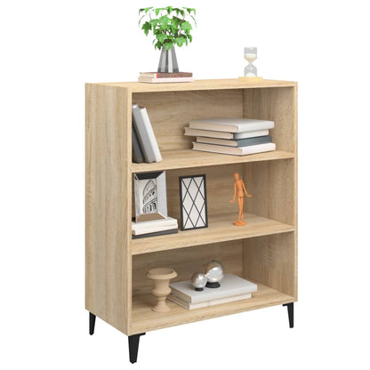Credenza Rovere Sonoma 69,5x32,5x90 cm in Legno Multistrato