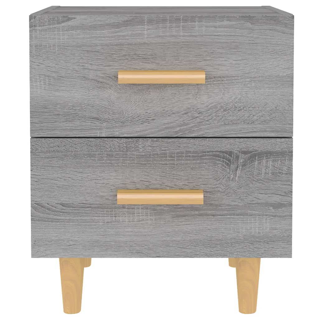 Comodino Grigio Sonoma 40x35x47,5 cm