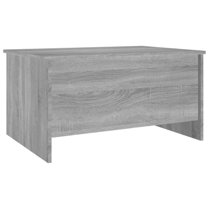 Tavolino Salotto Grigio Sonoma 80x55,5x41,5cm Legno Multistrato