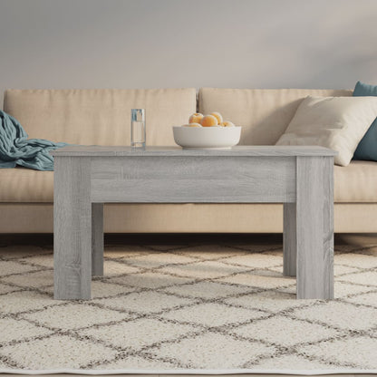 Tavolino da Salotto Grigio Sonoma 101x49x52cm Legno Multistrato