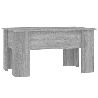 Tavolino da Salotto Grigio Sonoma 79x49x41 cm Legno Multistrato
