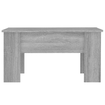 Tavolino da Salotto Grigio Sonoma 79x49x41 cm Legno Multistrato