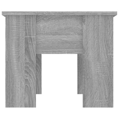 Tavolino da Salotto Grigio Sonoma 79x49x41 cm Legno Multistrato