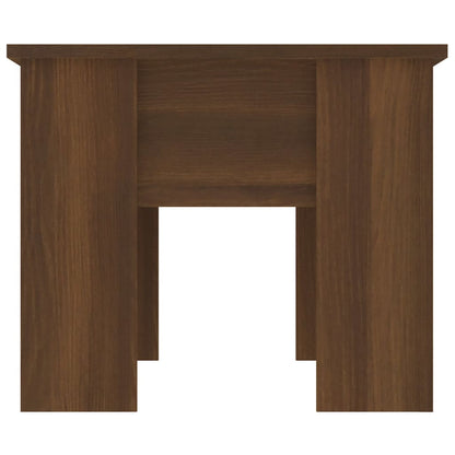 Tavolino da Salotto Rovere Marrone 79x49x41cm Legno Multistrato