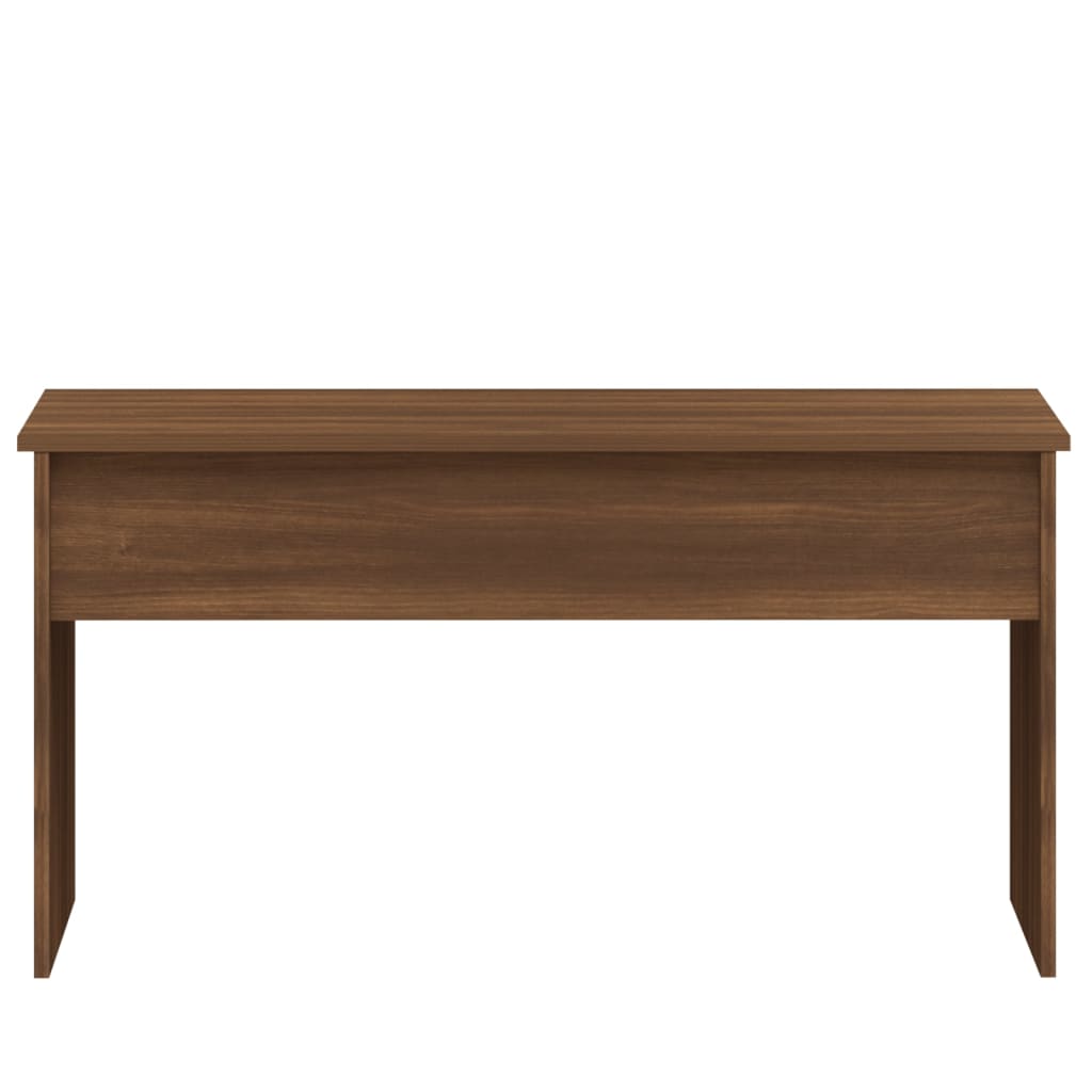 Tavolino Rovere Marrone 102x50,5x52,5 cm in Legno Multistrato