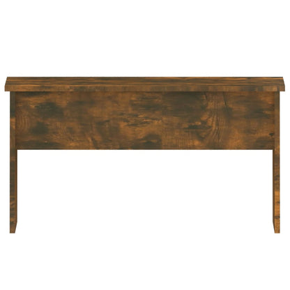 Tavolino Rovere Fumo 80x50,5x41,5 cm in Legno Multistrato
