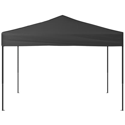 Tenda per Feste Pieghevole Antracite 3x3 m