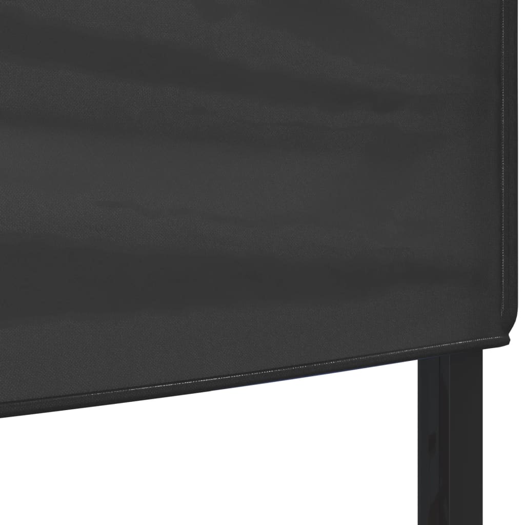 Tenda per Feste Pieghevole Antracite 3x3 m