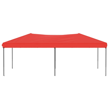 Tenda per Feste Pieghevole Rosso 3x6 m