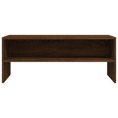 Mobile Porta TV Rovere Marrone 100x40x40cm in Legno Multistrato