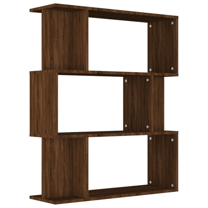 Libreria/Divisorio Rovere Marrone 80x24x96 cm Legno Multistrato