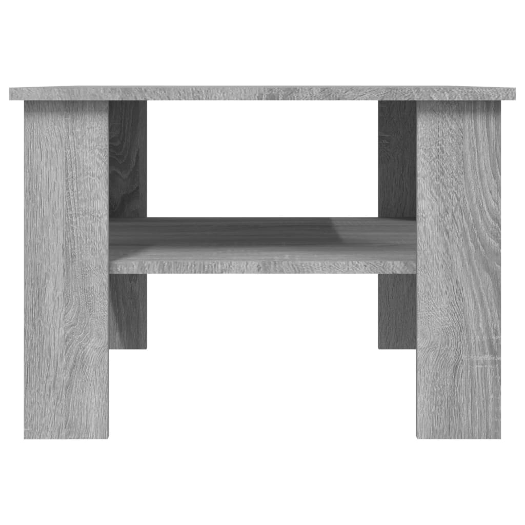 Tavolino da Salotto Grigio Sonoma 60x60x42 cm Legno Multistrato