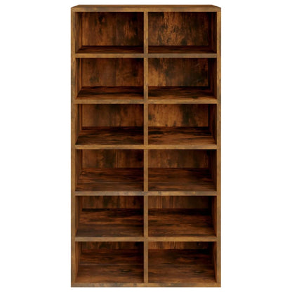 Scarpiera Rovere Fumo 54x34x100,5 cm in Legno Multistrato