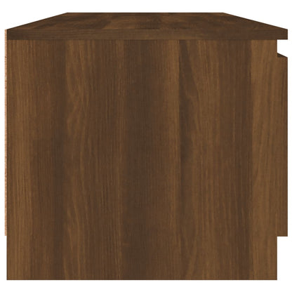 Mobile TV Rovere Marrone 140x40x35,5 cm in Legno Multistrato
