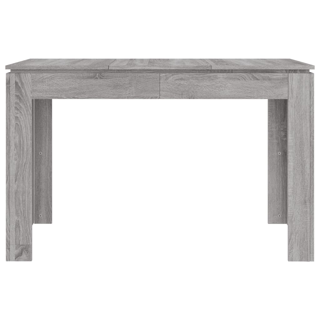 Tavolo da Pranzo Grigio Sonoma 120x60x76 cm Legno Multistrato
