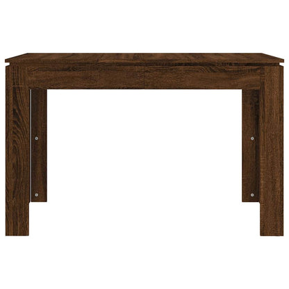 Tavolo da Pranzo Rovere Marrone 120x60x76 cm Legno Multistrato