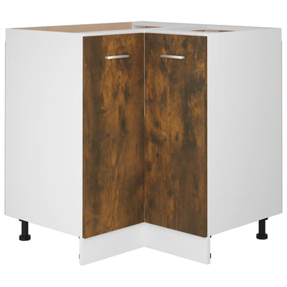 Armadietto Cucina Rovere Fumo 75,5x75,5x81,5 cm in Legno