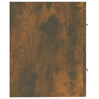 Mobile Lavabo Rovere Fumo 60x38,5x48 cm in Legno Multistrato