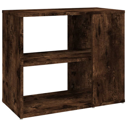 Mobiletto Laterale Rovere Fumo 60x30x50 cm in Legno Multistrato