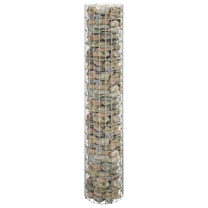 Palo Gabbione Circolare in Acciaio Zincato ÃƒÆ’Ã‹Å“30x150 cm