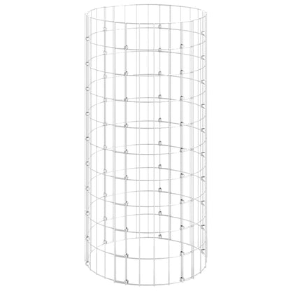 Palo Gabbione Circolare in Acciaio Zincato ÃƒÆ’Ã‹Å“50x100 cm