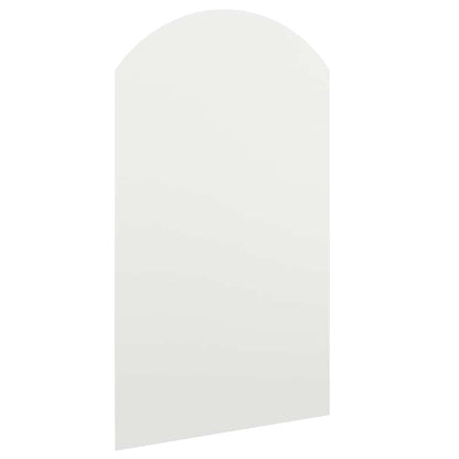 Specchio con Luci LED 70x40 cm Forma ad Arco in Vetro