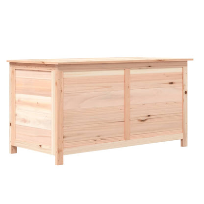 Scatola per Cuscini da Esterno 100x50x56cm Legno Massello Abete