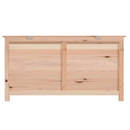 Scatola per Cuscini da Esterno 100x50x56cm Legno Massello Abete