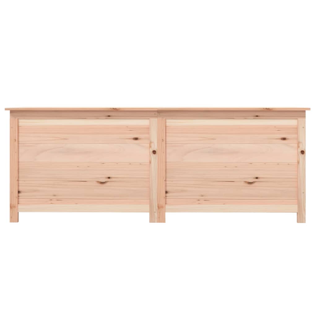 Scatola per Cuscini da Esterno 150x50x56cm Legno Massello Abete
