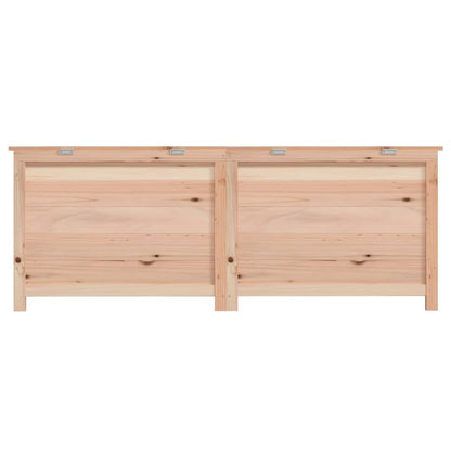 Scatola per Cuscini da Esterno 150x50x56cm Legno Massello Abete