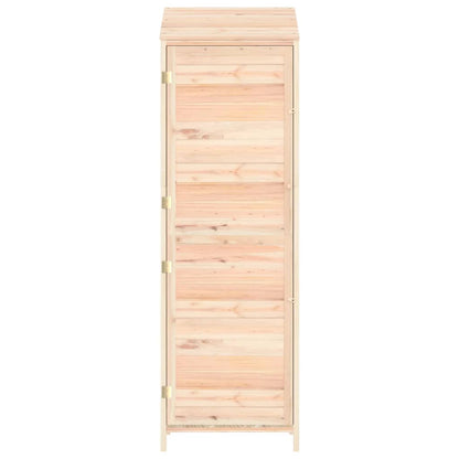 Capanno da Giardino 55x52x174,5 cm in Legno Massello di Abete