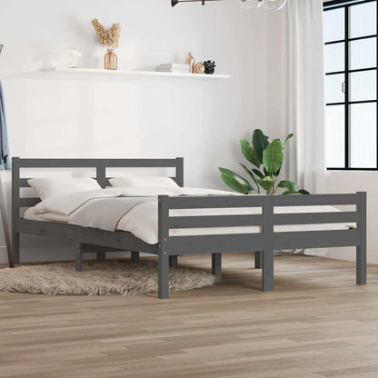 Giroletto Grigio in Legno Massello 140x190 cm