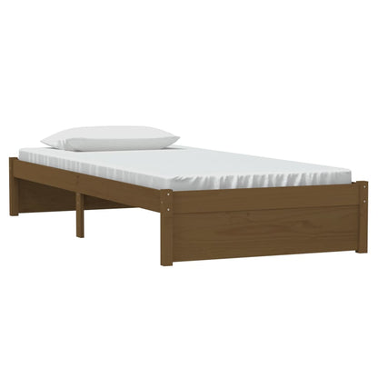 Giroletto senza Materasso Ambra Legno Massello Pino 90x200 cm