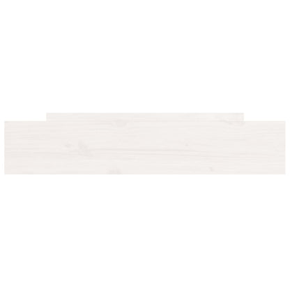 Cassettoni da Letto 2 pz Bianchi in Legno Massello di Pino
