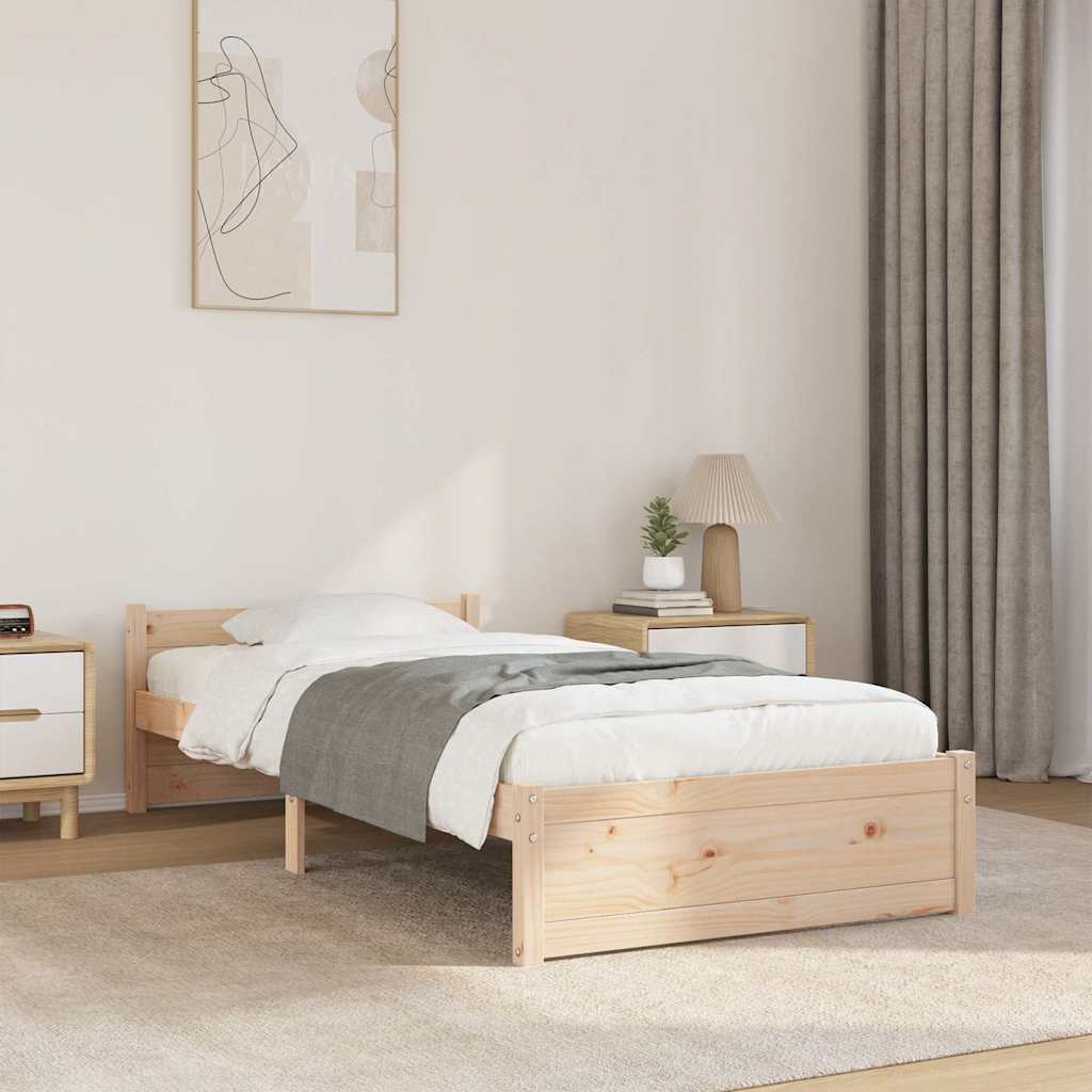 Giroletto in Legno Massello 90x190 cm Single