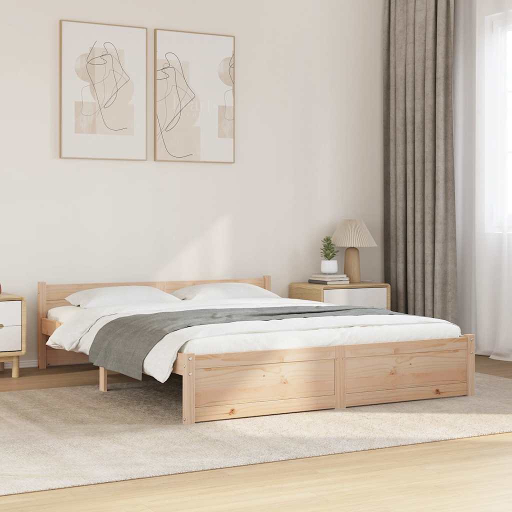 Giroletto in Legno Massello 150x200 cm King Size