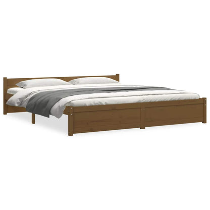 Giroletto senza Materasso Ambra in Legno Massello 180x200 cm