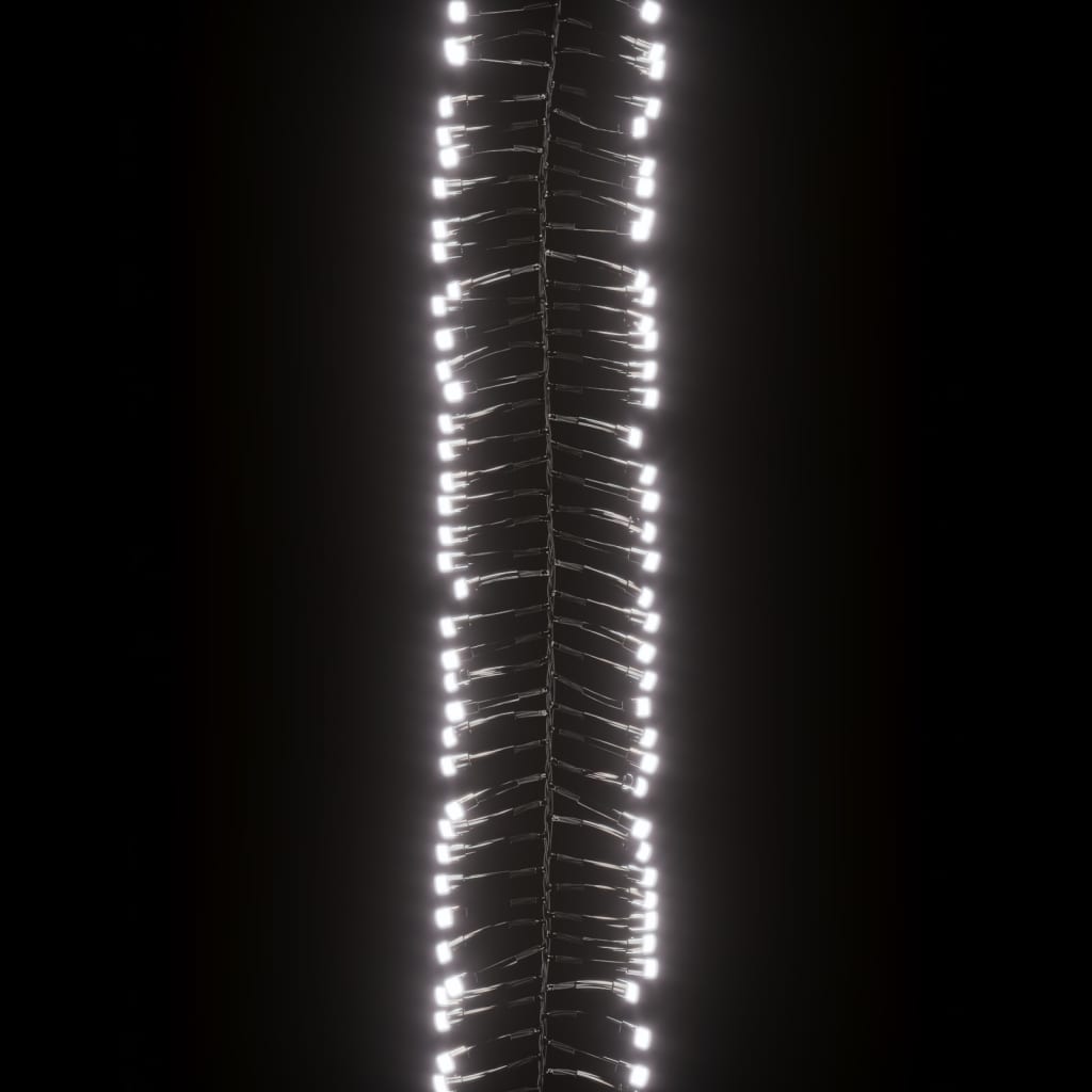 Gruppo Stringa LED con 3000 Luci LED Bianco Freddo 23 m PVC
