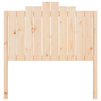 Testiera per Letto 106x4x110 cm in Legno Massello di Pino