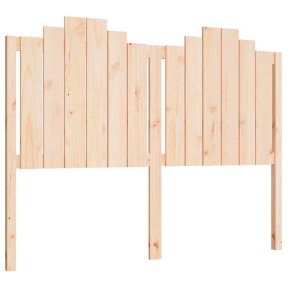 Testiera per Letto 141x4x110 cm in Legno Massello di Pino