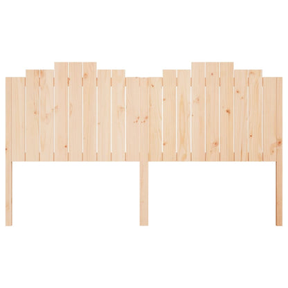 Testiera per Letto 186x4x110 cm in Legno Massello di Pino