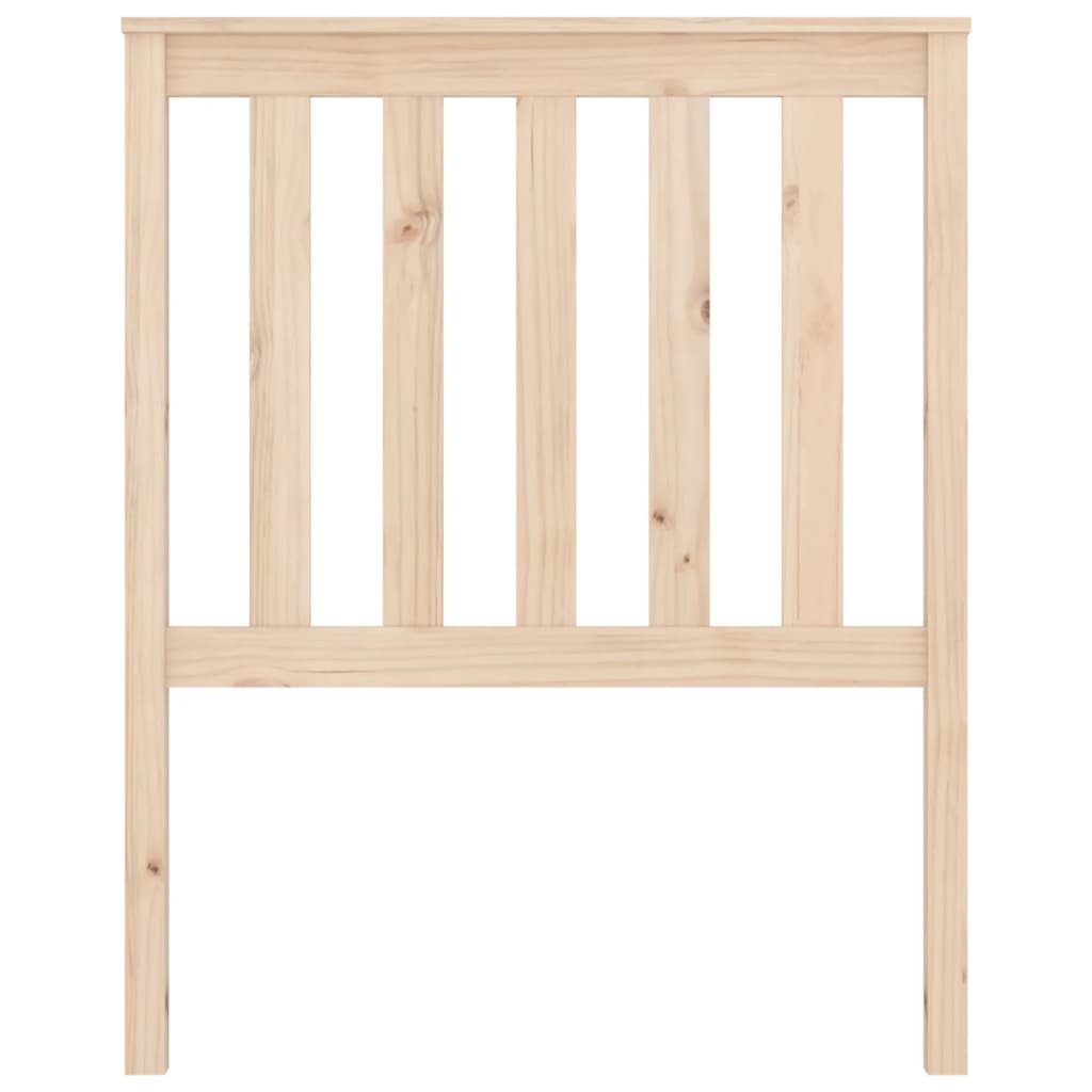 Testiera per Letto 81x6x101 cm in Legno Massello di Pino