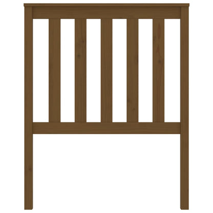 Testiera per Letto Marrone ambra 81x6x101 cm in Pino Massello